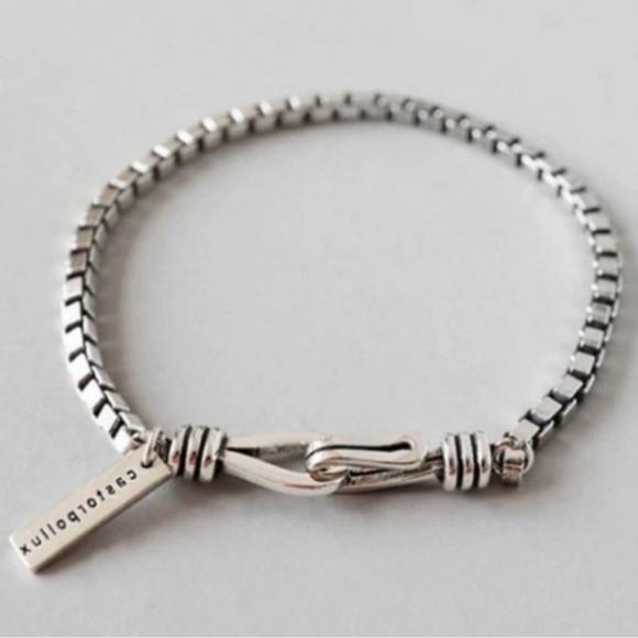 NEW CHAIN 925 STERLING SILVER BRACELET - Picture 2 of 7
